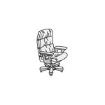 Кресло руководителя Hergo/A (цвет: алькантара) PVPOLERR